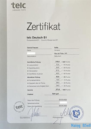 wo bekomme ich das Goethe-Zertifikat B1 ohne Test online,WhatsApp(+371 204 33160)wo kann ich Telc C1 Берлин - изображение 1