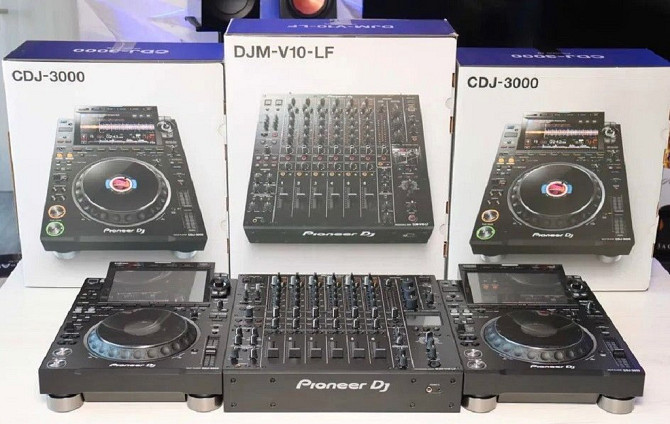 Pioneer CDJ-3000, Pioneer DJ DJM-A9 , Pioneer CDJ-2000NXS2, Pioneer DJM-900NXS2, Pioneer DJM-V10-LF Берлин - изображение 3