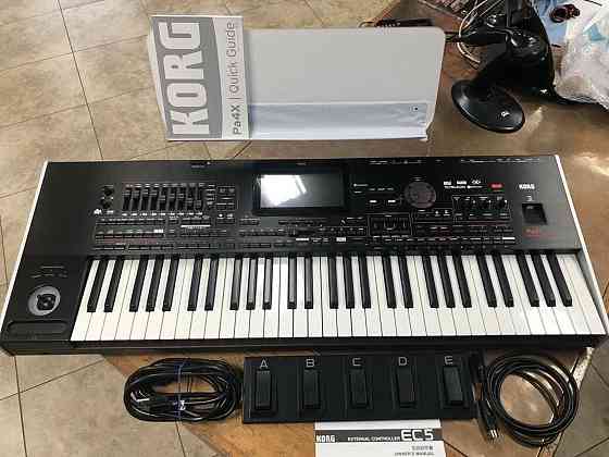 Korg Pa5X, Korg Pa4X, Korg Pa4X MG2 Edition, Korg PA-1000, Korg Kronos2, Yamaha Genos2, Yamaha Genos Берлин