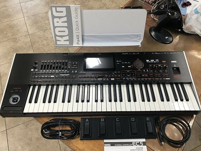 Korg Pa5X, Korg Pa4X, Korg Pa4X MG2 Edition, Korg PA-1000, Korg Kronos2, Yamaha Genos2, Yamaha Genos Берлін - изображение 3