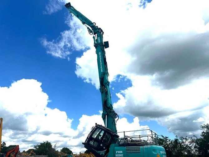 Zu Verkaufen: Kobelco SK400DLC-10 26m Hochreich-Abbruchbagger – 2021, 1087 Betriebsstunden Гамбург - изображение 5