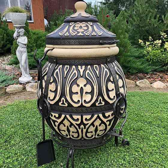 Tandoor, Тандыр Аттика 85L | Премиум гриль-печь из шамота Берлин