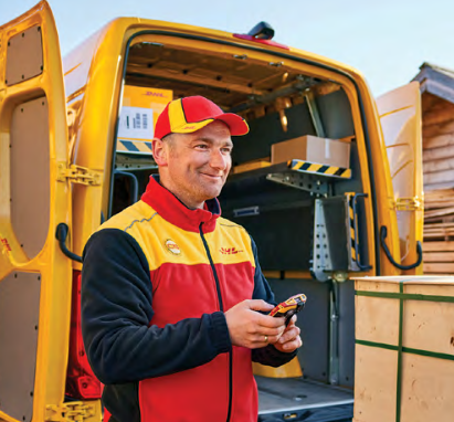 Работа в Германии Водитель Курьер DHL Кат.В 1900-2300€ КЁЛЬН Кёльн