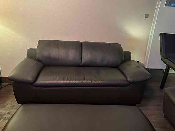 Zum Verkauf steht eine hochwertige Ledergarnitur der Marke Willi Schillig, Modell Longlife. Хамм